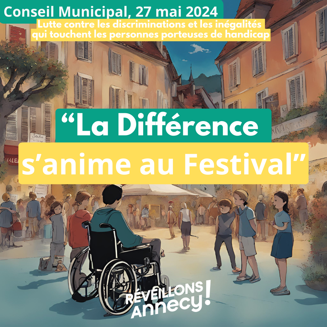 A Annecy “la Différence s’anime au Festival” !